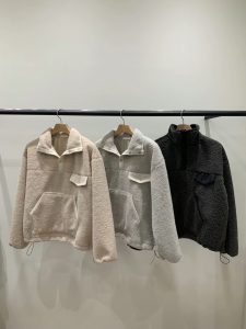 (season sale)50%兔毛柔軟開襟上衣 - Image 5