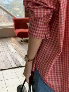 青春洋溢格子質感襯衫 - Image 5