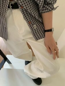 青春洋溢格子質感襯衫 - Image 10