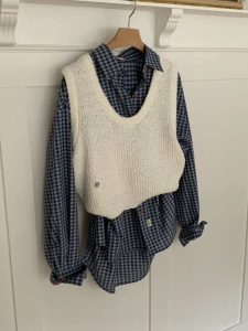 青春洋溢格子質感襯衫 - Image 15