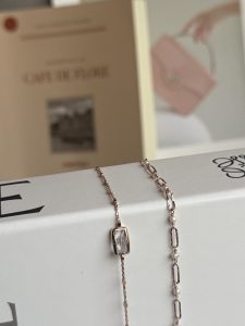 純白之境 | 白水晶 | 925純銀鍍24K金 手鍊 - Image 5
