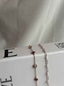 湖畔微光 | 淡水珍珠 | 925純銀鍍24K金 手鍊 - Image 3