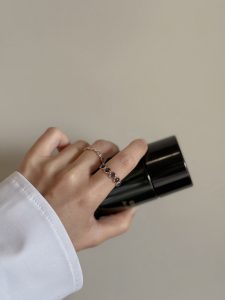 光 閃耀 | 深藍色拉長石 | 925純銀鍍24K金 戒指 - Image 3