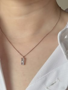 信任 | 藍玉髓 | 925純銀鍍24K金 項鍊 - Image 5