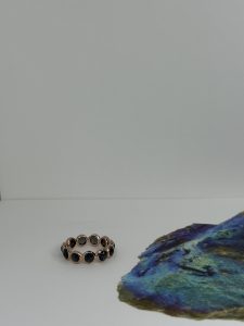 光 閃耀 | 深藍色拉長石 | 925純銀鍍24K金 戒指 - Image 7