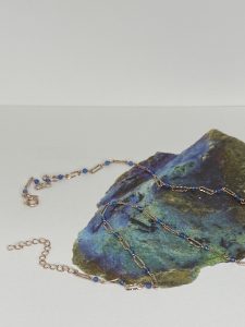 信任 | 藍玉髓 | 925純銀鍍24K金 項鍊 - Image 8