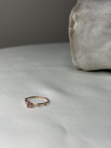 愛與情感 | 草莓晶 | 925純銀鍍24K金 戒指 - Image 6