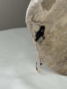 勇氣 | 黑尖晶石 | 925純銀鍍24K金 戒指 - Image 4