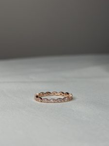 立方體鑽 | 925純銀鍍24K金 戒指 - Image 5