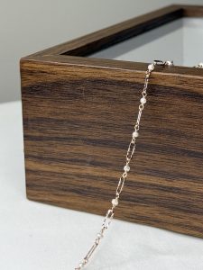 湖畔微光 | 淡水珍珠 | 925純銀鍍24K金 手鍊 - Image 5