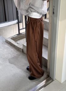 穿比不穿還舒服高級縲縈鬆緊落地長褲 - Image 8