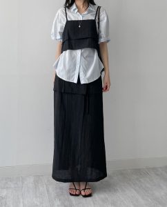 氣質女人質感層次背心/裙子 - Image 16