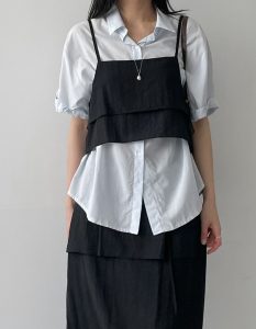 氣質女人質感層次背心/裙子 - Image 15